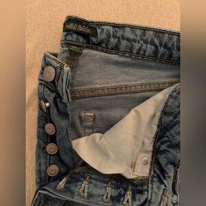 Wild Fable Light Blue Button-Fly Men's Jeans